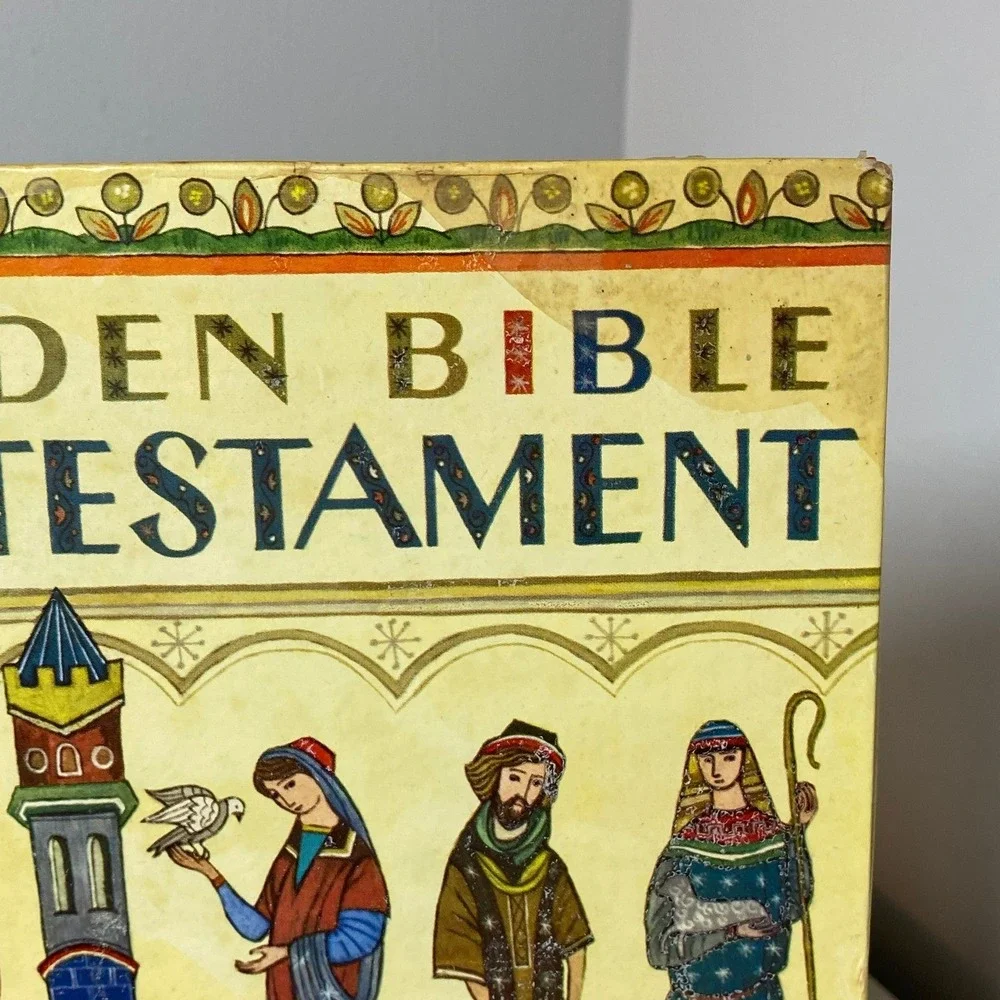 Giant Golden Book step back